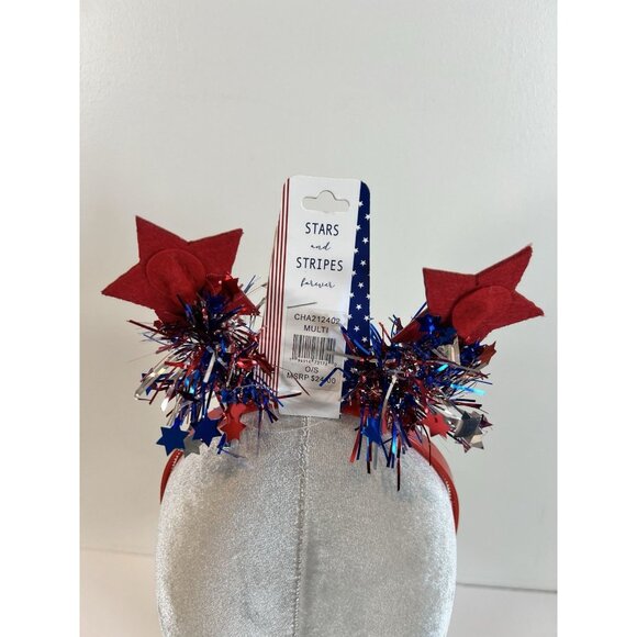Stars and Stripe Forever NWT Nordstrom Star Headband Red O/S - Picture 3 of 6